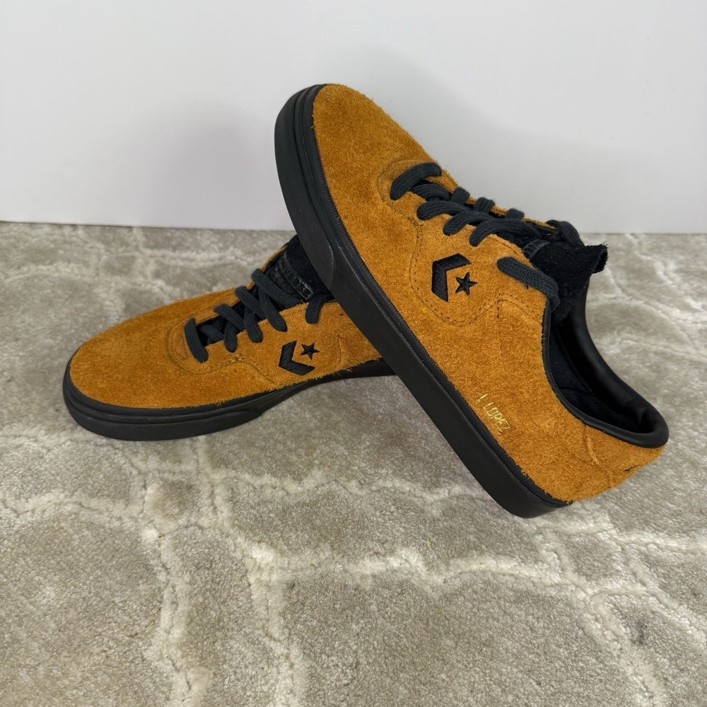Converse Louie Lopez Pro OX Amber Sepia/Black/Black Unisex Mens 4/‎ Womens 5.5